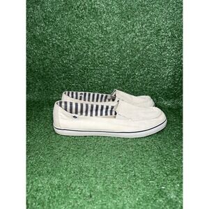 Sperry Boat Sneakers Women's Size 8 White ZUMA Slip On Shoes Comfort Lightweight